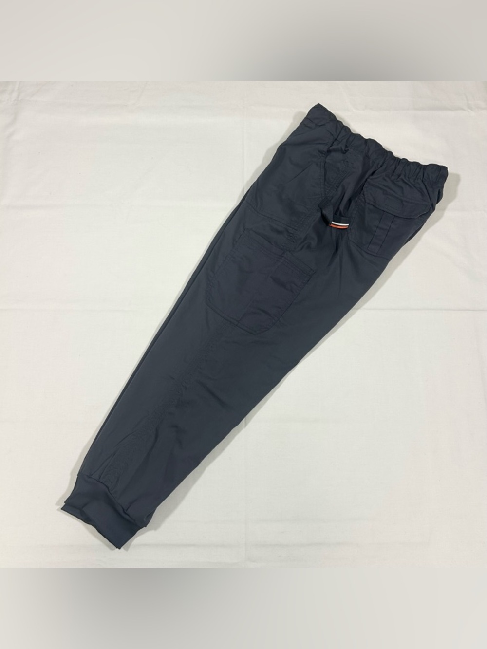 Koi Womens XL Scrub Jogger Cargo Pants Drawcord Nurse Uniform Gray - Picture 6 of 8